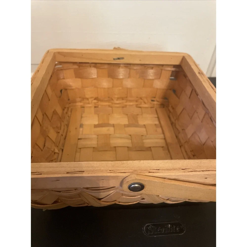 Woven Maple Wood Basket 10